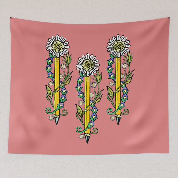 Item preview, Yellow Pencil Garden designed and sold by sandpiperstudio.