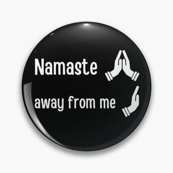 Item preview, Namaste away from me designed and sold by Caregiverology.