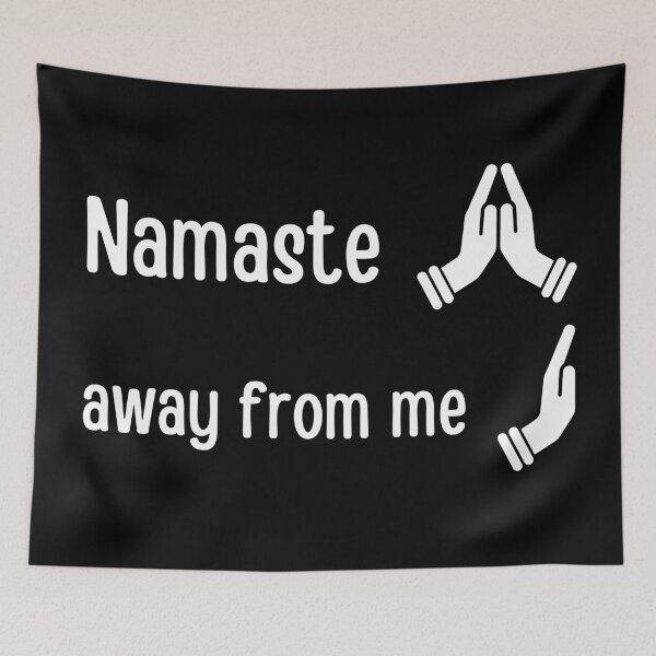 Item preview, Namaste away from me designed and sold by Caregiverology.