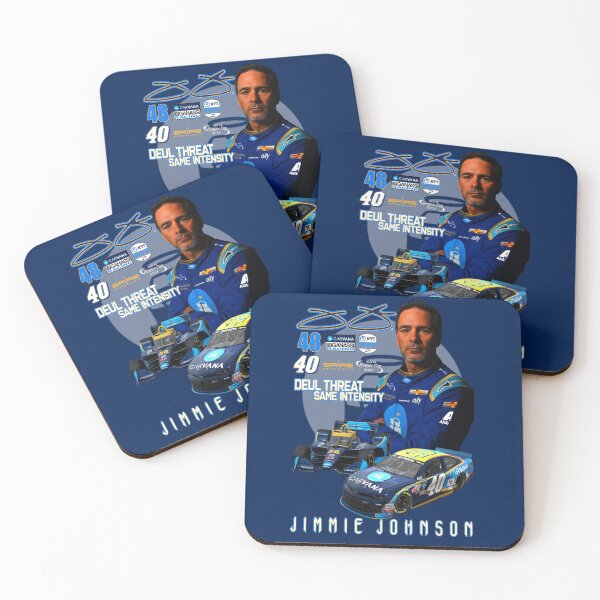 Item preview, Jimmie Johnson "Deul Threat" 2021 designed and sold by Mininascar.