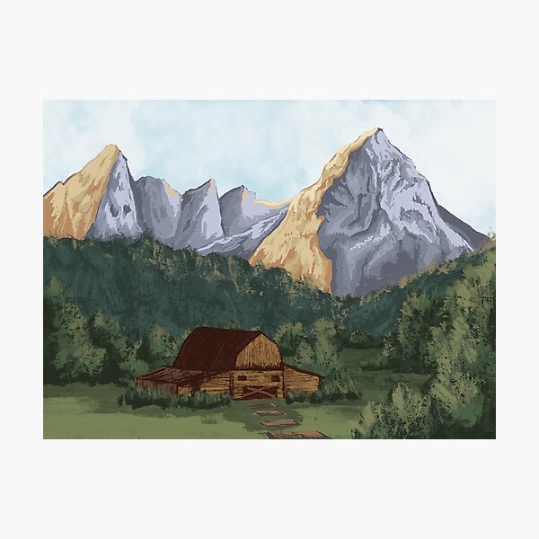 Item preview, Farmland  designed and sold by MonaSahneyArt.