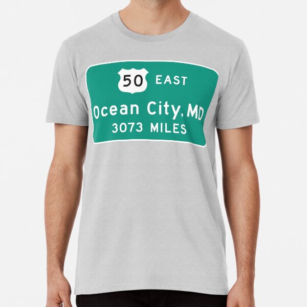 Item preview, Ocean City, MD Route 50 designed and sold by TeeArcade84.