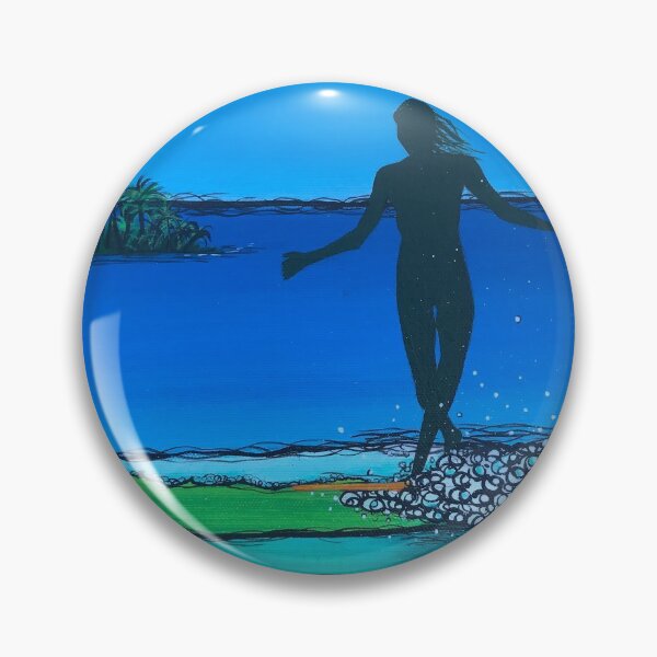 Item preview, Glide Girl in Green - #ReoSurf Art designed and sold by David Bell.