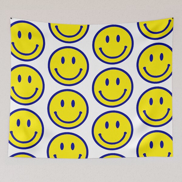 Item preview, Maize and blue smiley designed and sold by emroccs.