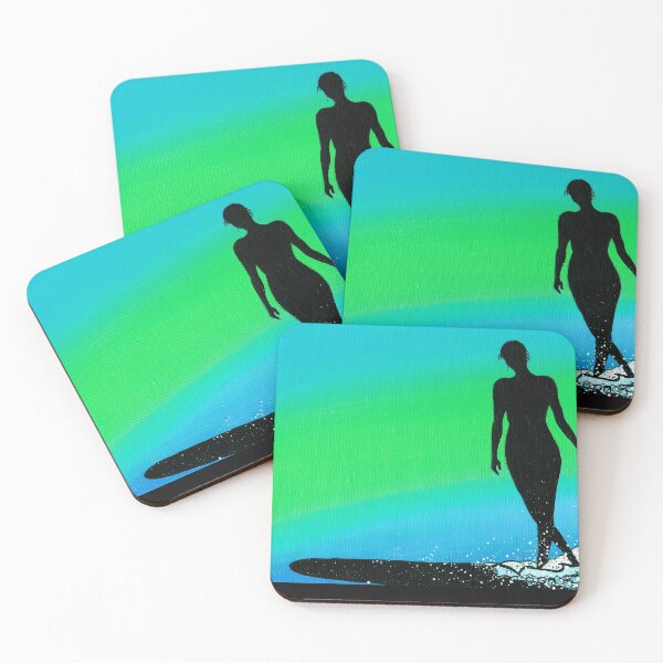 Item preview, Green Glide Girl Skyward - #ReoSurf Art designed and sold by David Bell.