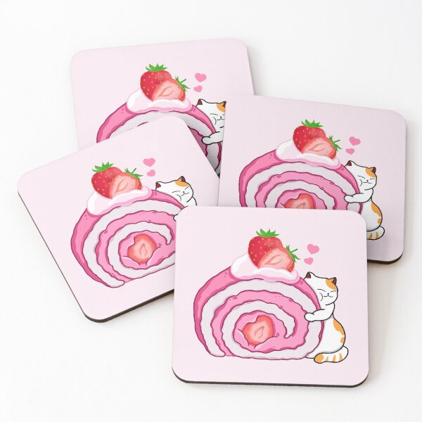 Item preview, Strawberry Roll Cake designed and sold by Kimprut.