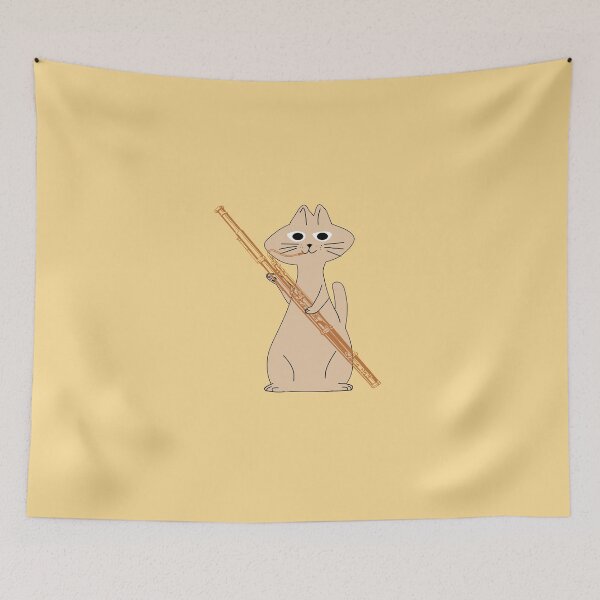 Item preview, Bassoonist Cat designed and sold by STdesigns.