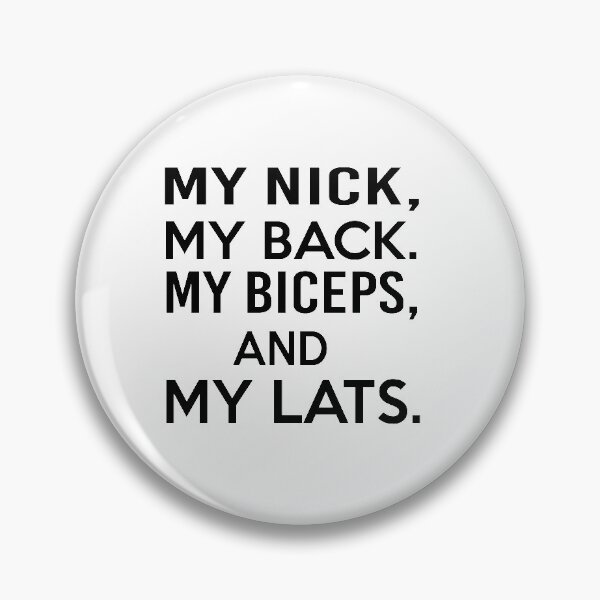 Item preview, My Neck My back My Biceps and My Lats Racerback fitness Tank Motivational Workout Tank Top Gym Shirt work out Tank. designed and sold by Noui Barka.