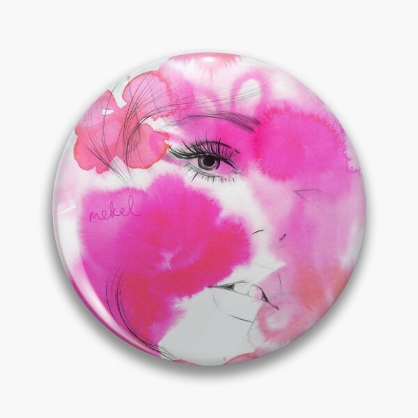 Item preview, Pink Watercolor Florals designed and sold by mekel.