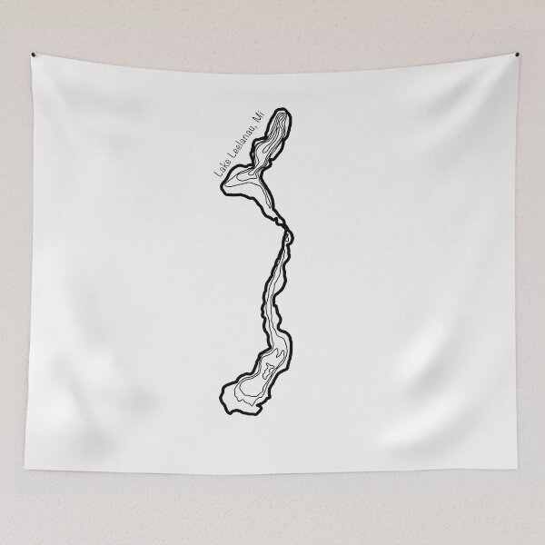 Item preview, Lake Leelanau Michigan  designed and sold by The Water Nerd.