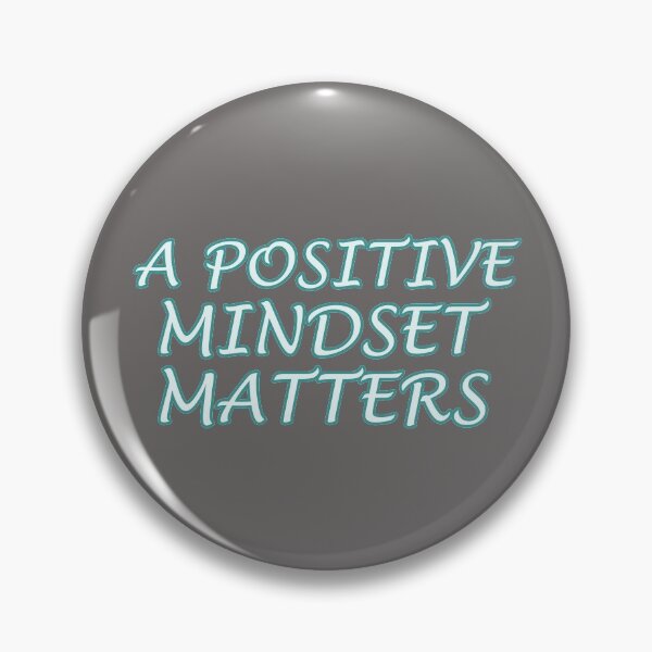 Item preview, A Positive Mindset Matters designed and sold by lightnshadow1.