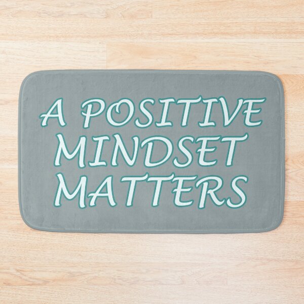 Item preview, A Positive Mindset Matters designed and sold by lightnshadow1.