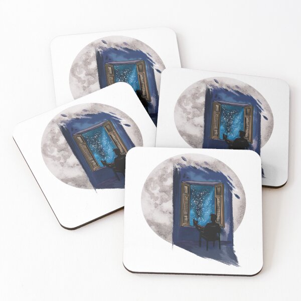 Item preview, Moon Meditations on a Starry Night Sky designed and sold by ObservantPoet.