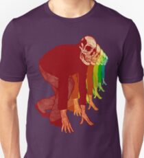 Racing Rainbow Skeletons Unisex T-Shirt