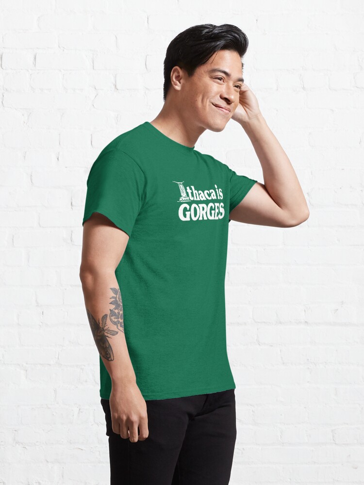 Alternate view of Ithaca is Gorges (classic) - Upstate Ithaca, New York NY College Classic T-Shirt