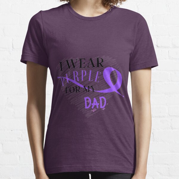 Copy of I Wear Purple For My Dad Essential T-Shirt