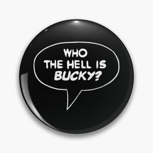 Item preview, Who the Hell is Bucky - White Writing designed and sold by Akarkanias.
