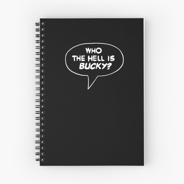 Item preview, Who the Hell is Bucky - White Writing designed and sold by Akarkanias.