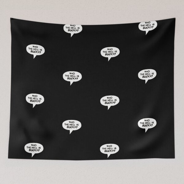 Item preview, Who the Hell is Bucky - Filled in Bubble designed and sold by Akarkanias.