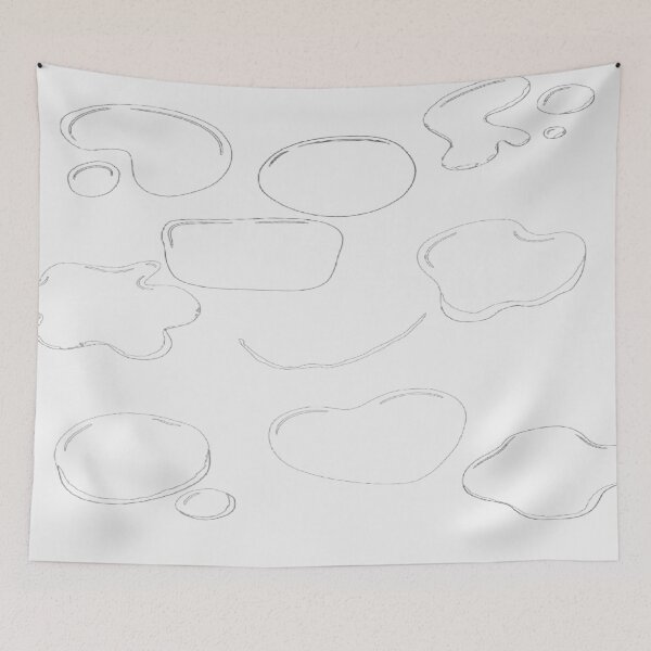 Item preview, BUBBLE SHAPES PAINT SPLOTCHS  designed and sold by RetroPlaceee.