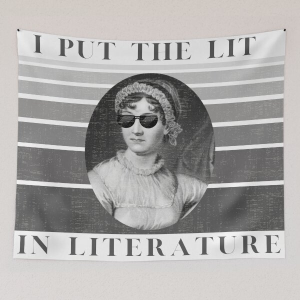 Item preview, Jane Austen - Lit in Literature designed and sold by Lauren Klassen.