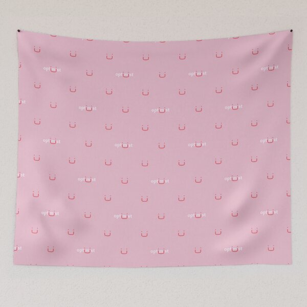 Item preview, Optimist Smile - light pink designed and sold by Mauxmaux.