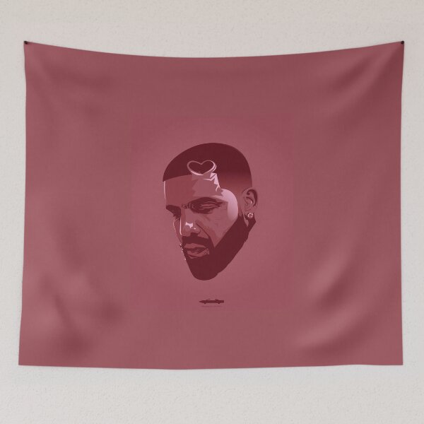 Item preview, Red Heart Haircut Portrait designed and sold by Drawptop.