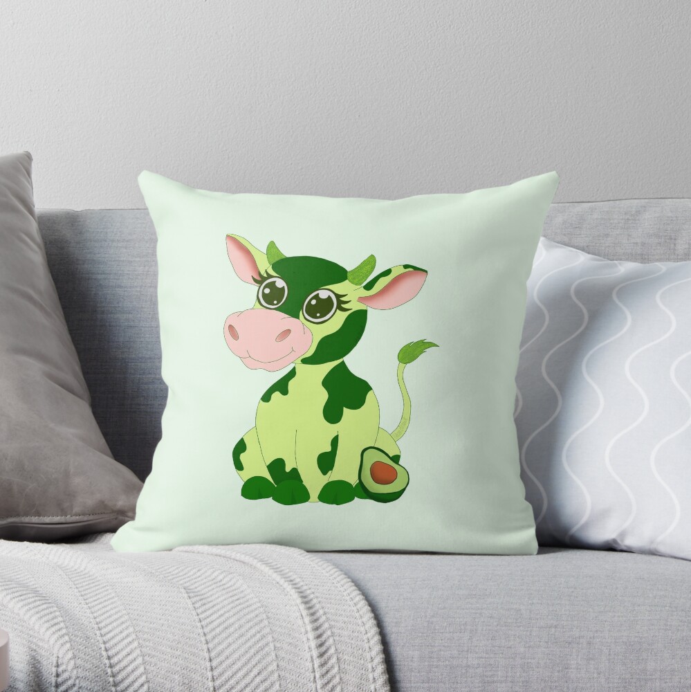 Avocowdo avocado cow lover gift Sticker for Sale by Galvik58