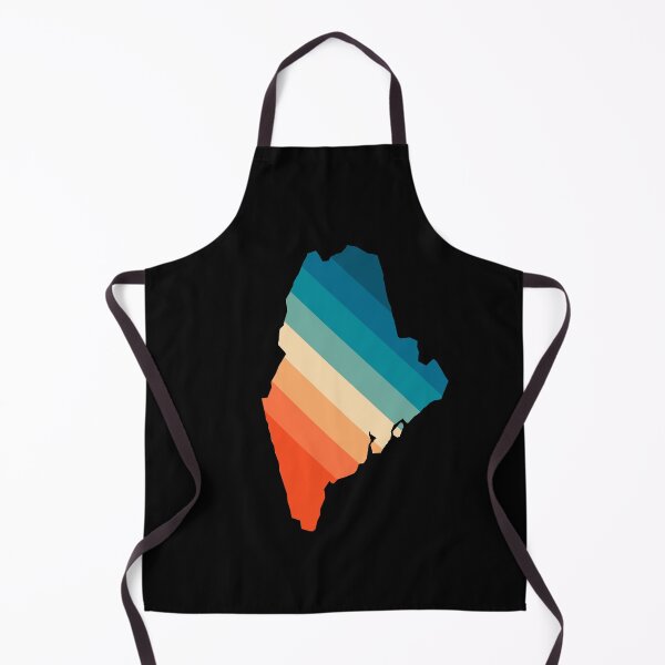 Item preview, Maine State Retro Map designed and sold by Texterns.