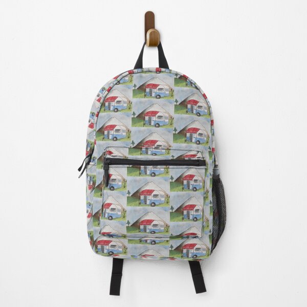 Item preview, Retro Caravan at Mt Taranaki designed and sold by Gillian Scott.