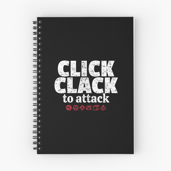 Item preview, Click Clack to Attack DnD Dice designed and sold by DnlDesigns.