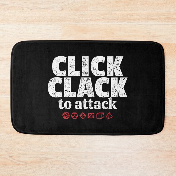 Item preview, Click Clack to Attack DnD Dice designed and sold by DnlDesigns.