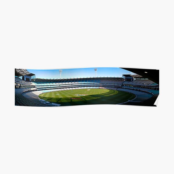 Panorama of the Melbourne Cricket Ground Poster