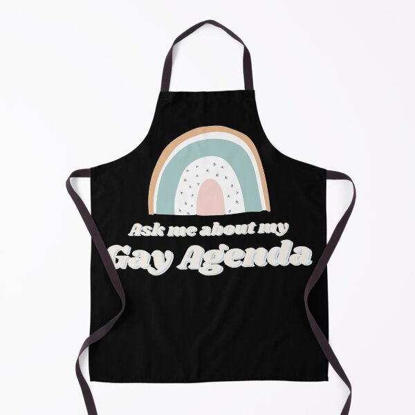 Item preview, Ask Me About My Gay Agenda designed and sold by 10pmCreations.