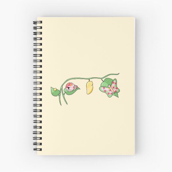 Item preview, Floral Caterpillar Life Cycle designed and sold by CyanCollette.