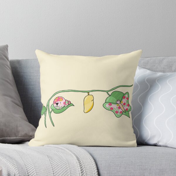 Item preview, Floral Caterpillar Life Cycle designed and sold by CyanCollette.
