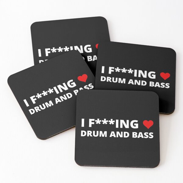 Item preview,  I F***ING LOVE DRUM AND BASS designed and sold by uniqueitems.