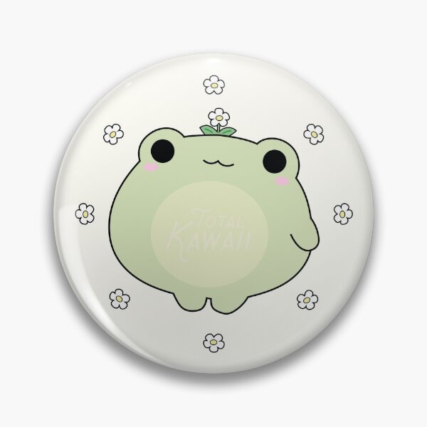 Item preview, TotalKawaii© Froggy with Flowers designed and sold by TotalKawaii.