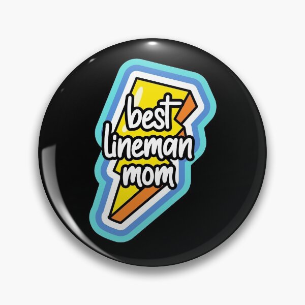 Artikelvorschau, Beste Lineman Mom entworfen und verkauft von barayprint.