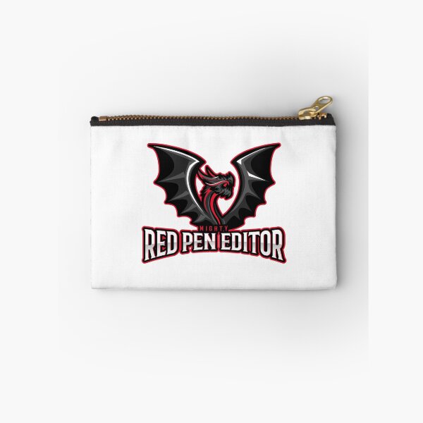 Item preview, Mighty Red Pen Editor, Lover of Oxford Commas designed and sold by Purrfecta.