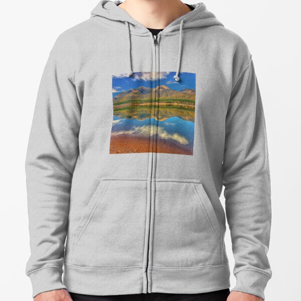 Lake Buffalo reflections Zipped Hoodie