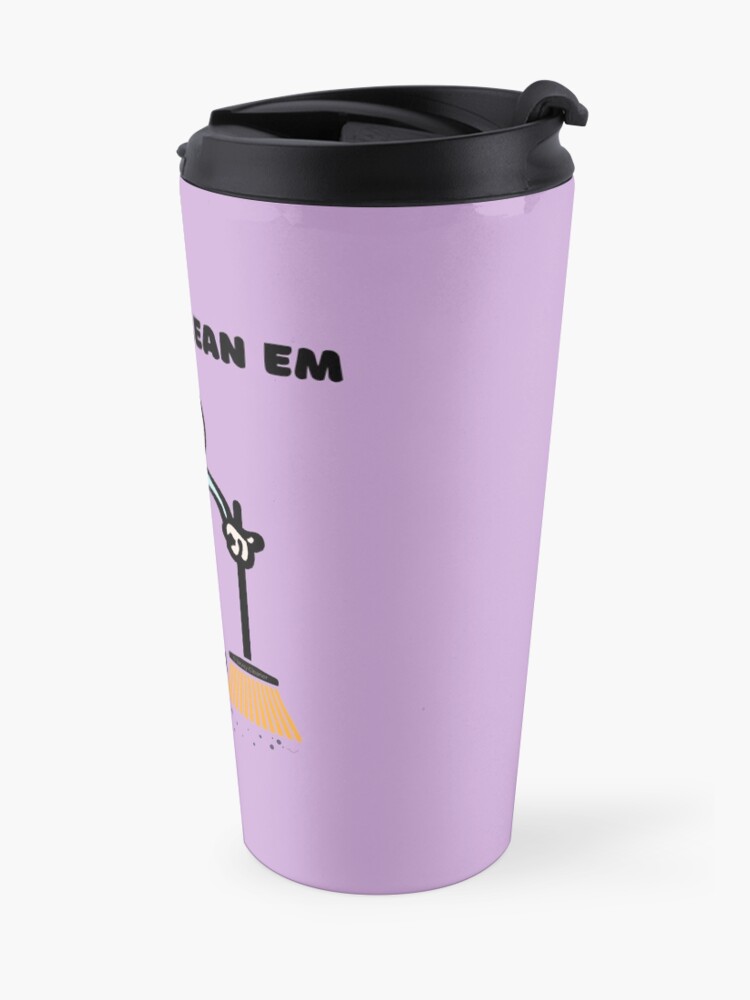 Alternate view of Carpe Clean em Spray Bottle Broom Cleaning Gifts Travel Mug