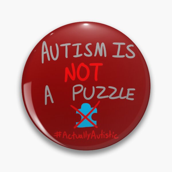 Item preview, autism is not a puzzle - actually autistic designed and sold by AngelTheSiren.