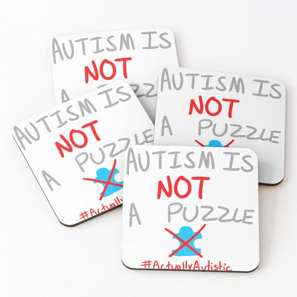 Item preview, autism is not a puzzle - actually autistic designed and sold by AngelTheSiren.