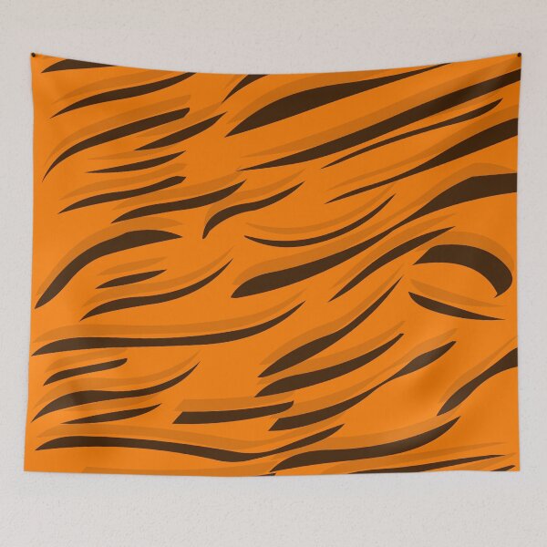 Item preview, tiger stripe pattern animal prints designed and sold by werezu.