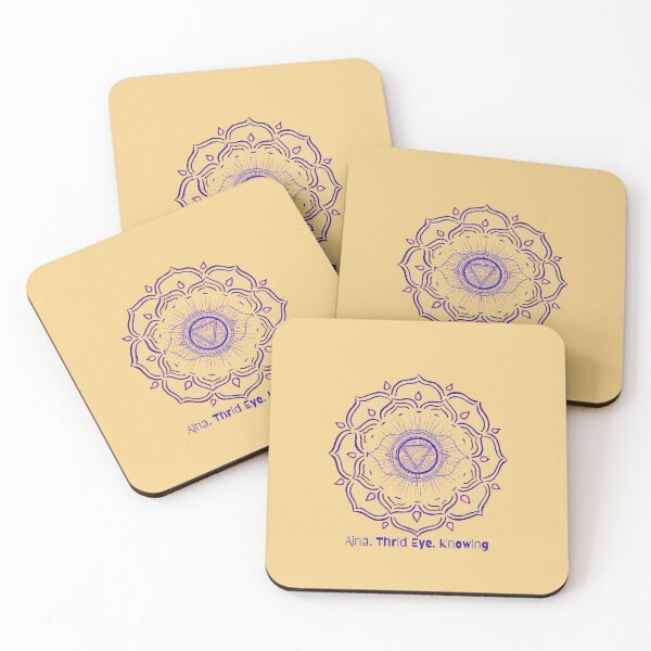 Item preview, Third Eye Chakra Mandala designed and sold by eyoginminimal.
