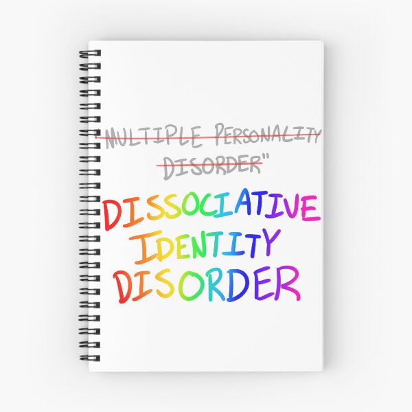 Item preview, it's not "multiple personality disorder," it's dissociative identity disorder designed and sold by AngelTheSiren.