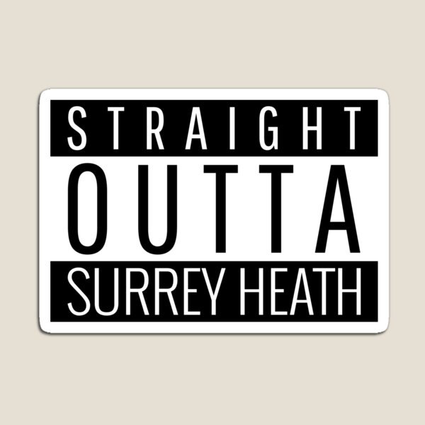 Item preview, Straight Outta Surrey Heath  designed and sold by Teelogic.