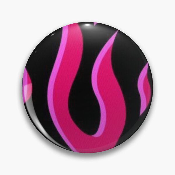 Item preview, Pink and Black Flame Design designed and sold by creeperawwwwman.