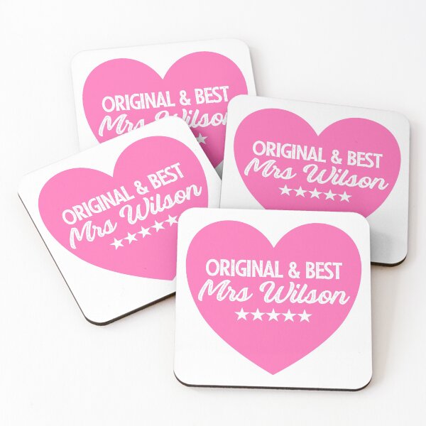 Item preview, Mrs Wilson bride wedding anniversary designed and sold by Tanya Mihe.